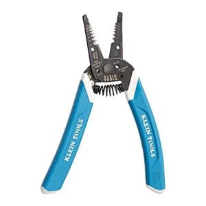 Klein-Kurve Wire Stripper and Cutter, for 8-18 AWG Solid and 10-20 AWG Stranded Wire Klein Tools for $18