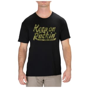 5.11 Tactical Men's Keep On Ruckin' T-Shirt for $12 5.11 Tactical Men's Keep On Ruckin' T-Shirt for $12
