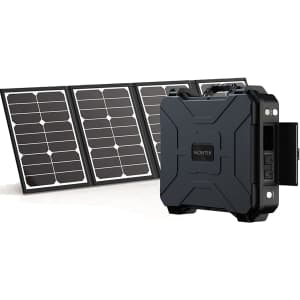 MONTEK 1,000W Portable Solar Generator w/ 80W Solar Panel for $980
