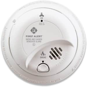 First Alert Hardwired AC Smoke and Carbon Monoxide Detector for $46 First Alert Hardwired AC Smoke and Carbon Monoxide Detector for $46