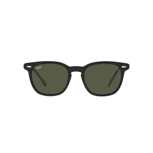 Ray-Ban RB2298 Hawkeye Square Sunglasses, Black/Green, 50 mm for $139