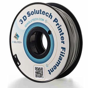 3D Solutech Real Grey 1.75mm PETG 3D Printer Filament 2.2 LBS (1.0KG) - PETG175GRY for $24 3D Solutech Real Grey 1.75mm PETG 3D Printer Filament 2.2 LBS (1.0KG) - PETG175GRY for $24