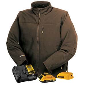 DEWALT DCHJ060A Heated Soft Shell Jacket Kit with 2.0Ah Battery and Charger for $270