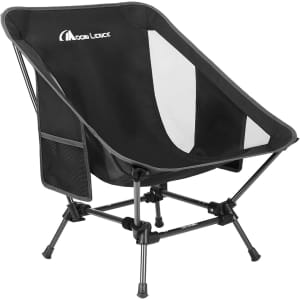 Moon Lence Outdoor Camping Folding Chair for $30