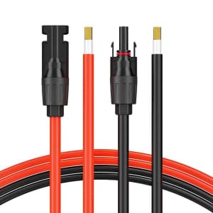 BougeRV 30-Foot 10AWG Solar Extension Cable for $31 BougeRV 30-Foot 10AWG Solar Extension Cable for $31