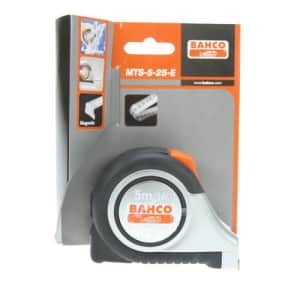 Bahco MTS-5-25-E Tape Measure - Stainless Steel Construction Grade, 1 x 16-FOOT for $25 Bahco MTS-5-25-E Tape Measure - Stainless Steel Construction Grade, 1 x 16-FOOT for $25