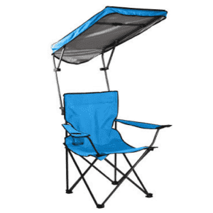Quik Shade Adjustable Canopy Folding Chair for $30 Quik Shade Adjustable Canopy Folding Chair for $30