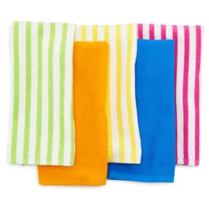 Celebrate Summer Together Cabana Stripe Kitchen Towel 5-Pack for $9 Celebrate Summer Together Cabana Stripe Kitchen Towel 5-Pack for $9