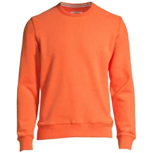 Lands' End Men's Serious Sweats Sweatshirt for $10