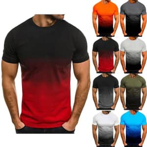 Men's Quick Dry Hiking T-Shirt: 2 for $15 in cart