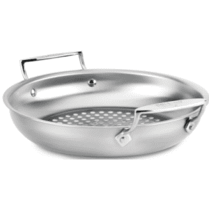 All-Clad Round Basket Grilling Pan for $20 All-Clad Round Basket Grilling Pan for $20
