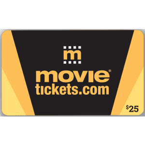$25 Movietickets.com Gift Card for $17 for members $25 Movietickets.com Gift Card for $17 for members
