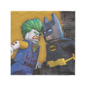 American Greetings Boy's Lego Batman Party Supplies, Paper Lunch Napkins, 16-Count for $10