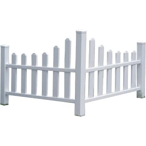 Vita Country Corner Picket Fence for $80