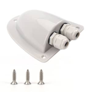 BougeRV ABS Solar Double Cable Entry Gland Box for $10 BougeRV ABS Solar Double Cable Entry Gland Box for $10