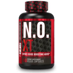 Jacked Factory N.O. XT Nitric Oxide Supplement With Nitrosigine L Arginine & L Citrulline for Muscle Growth, for $12