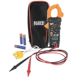 Klein Tools CL390 Digital Clamp Meter, Reverse Contrast Display, Auto Ranging 400A AC/DC, AC/DC for $90 Klein Tools CL390 Digital Clamp Meter, Reverse Contrast Display, Auto Ranging 400A AC/DC, AC/DC for $90