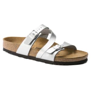 Birkenstock Women's Salina Birko-Flor Sandals for $60 Birkenstock Women's Salina Birko-Flor Sandals for $60