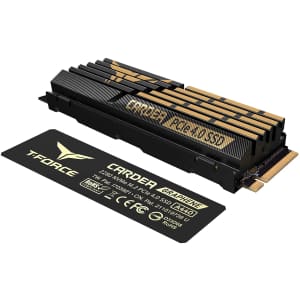 TeamGroup T-Force Cardea A440 2280 1TB NVMe M.2 PCIe Gen4 x4 SSD for $140