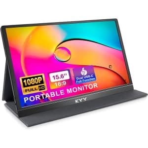 Kyy 1080p Portable 15.6" Laptop Monitor for $190