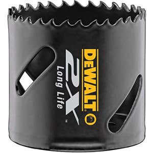 Dewalt DT8143L-QZ HSS Bimetal hole saw blade 43mmx46mm for $27 Dewalt DT8143L-QZ HSS Bimetal hole saw blade 43mmx46mm for $27