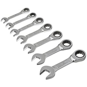 DEWALT Ratcheting Stubby Wrench Set, 7-Piece SAE (DWMT19262) for $68 DEWALT Ratcheting Stubby Wrench Set, 7-Piece SAE (DWMT19262) for $68