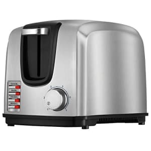 Black + Decker BLACK+DECKER 2-Slice Toaster, Modern, Stainless Steel, T2707S,Silver for $33 Black + Decker BLACK+DECKER 2-Slice Toaster, Modern, Stainless Steel, T2707S,Silver for $33