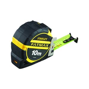 Stanley XTHT0-36005" Pro Blade Armor Tape Measure with Anchor, Black/Yellow, 10 m/32 mm for $48