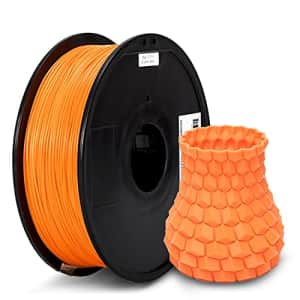 Inland 1.75mm Orange PLA PRO (PLA+) 3D Printer Filament 1KG Spool (2.2lbs), Dimensional Accuracy for $22