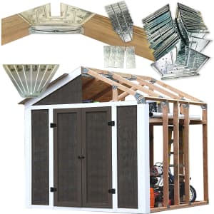 EZ Shed Peak Style Framing Kit for $33 EZ Shed Peak Style Framing Kit for $33