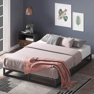 Zinus Joseph Metal Platforma Full Bed Frame for $170