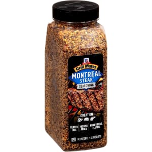 McCormick Grill Mates Montreal Steak Seasoning 29-oz. Container for $13