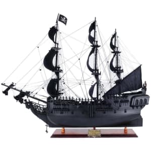 Old Modern Handicrafts Black Pearl Pirate Ship for $670 Old Modern Handicrafts Black Pearl Pirate Ship for $670
