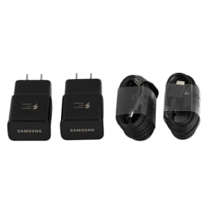 Samsung OEM Fast Charger 2-Pack for $14 Samsung OEM Fast Charger 2-Pack for $14