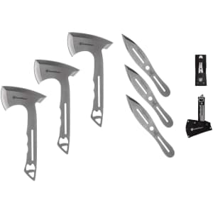 Smith & Wesson Bullseye Axes and Knives Throwing Combo for $56 Smith & Wesson Bullseye Axes and Knives Throwing Combo for $56