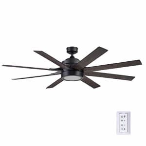 Honeywell Ceiling Fans 51473-01 Xerxes Ceiling Fan, 62, Matte Black for $396