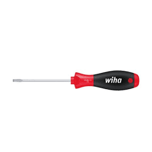 Wiha Tools Wiha 30225 Slotted Screwdriver with SoftFinish Handle, 6.5 x 150mm for $12