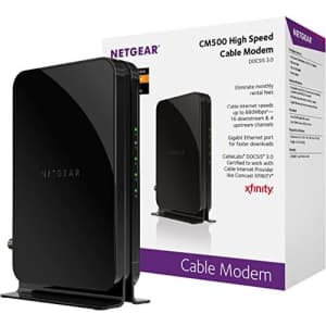 Netgear Cm500 Docsis 3 0 Cable Modem For 40 Cm500 100nar Netgear Cm500 Docsis 3 0 Cable Modem For 40 Cm500 100nar