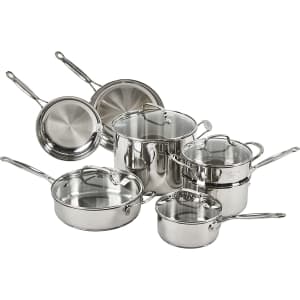 Cuisinart Chef's Classic 11-Piece Stainless Steel Cookware Set for $129 Cuisinart Chef's Classic 11-Piece Stainless Steel Cookware Set for $129