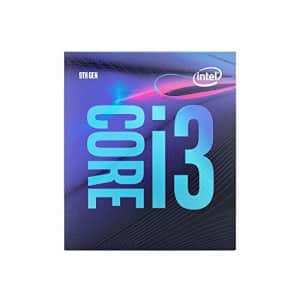 Intel Core i3-9100 Desktop Processor 4 Cores up to 4.2 GHz LGA1151 300 Series 65W for $186 Intel Core i3-9100 Desktop Processor 4 Cores up to 4.2 GHz LGA1151 300 Series 65W for $186