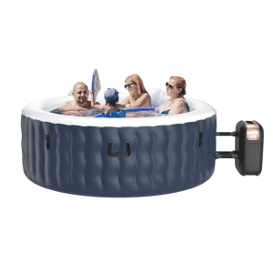 Costway 4Person Inflatable Hot Tub Spa for $399