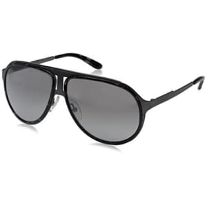 Carrera CA100/S Pilot Sunglasses, Ruthenium Havana Gray/Gray Mirror Shadow Silver, 59 mm for $180