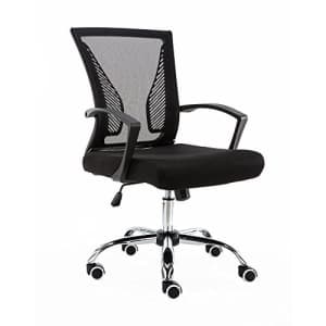 Modern Home Zuna Mid-Back Office Task Chair - Ergonomic Back Supporting Mesh Back Desk Chair for $105