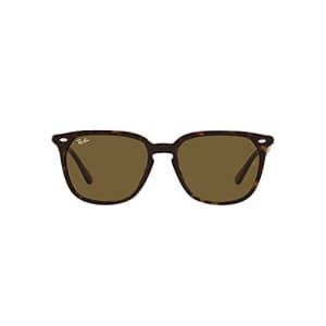 Ray-Ban RB4362F Low Bridge Fit Square Sunglasses, Havana/Dark Brown, 55 mm for $151