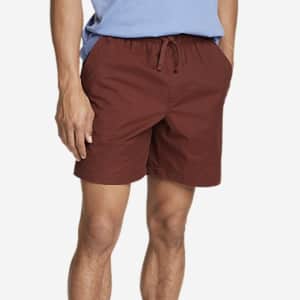 Eddie Bauer Men's Voyager Flex Pull-On Shorts for $22 Eddie Bauer Men's Voyager Flex Pull-On Shorts for $22