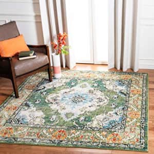 SAFAVIEH Monaco Collection MNC243F Boho Chic Medallion Distressed Non-Shedding Living Room Bedroom for $111 SAFAVIEH Monaco Collection MNC243F Boho Chic Medallion Distressed Non-Shedding Living Room Bedroom for $111