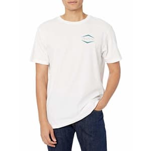 RVCA Men's Graphic Short Sleeve Crew Neck Tee Shirt, Astro HEX/White, XX-Large for $21