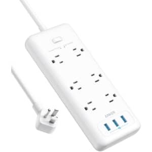 Anker 6-Outlet Surge Protector Power Strip for $34 Anker 6-Outlet Surge Protector Power Strip for $34