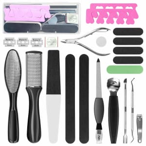 Manords 20-Piece Pedicure Kit for $12 Manords 20-Piece Pedicure Kit for $12
