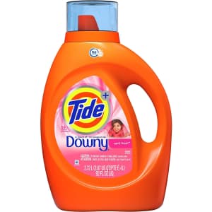 Tide with Downy Liquid Laundry Detergent 92-Oz. Bottle for $7.79 via Sub & Save Tide with Downy Liquid Laundry Detergent 92-Oz. Bottle for $7.79 via Sub & Save